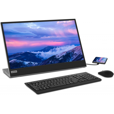 Портативний монітор Lenovo L15 Raven Black (66E4UAC1WL) Купити в Україні