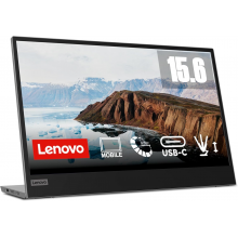 Портативний монітор Lenovo L15 Raven Black (66E4UAC1WL)