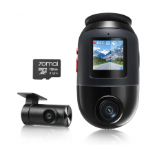 Автомобільний відеореєстратор 70mai Dash Cam 4K Omni X800-2 Black + RC14 Rear Camera