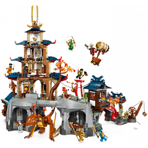 Блоковий конструктор LEGO Ninjago Dragons Rising Tournament Temple City Set (71814) Купити в Україні
