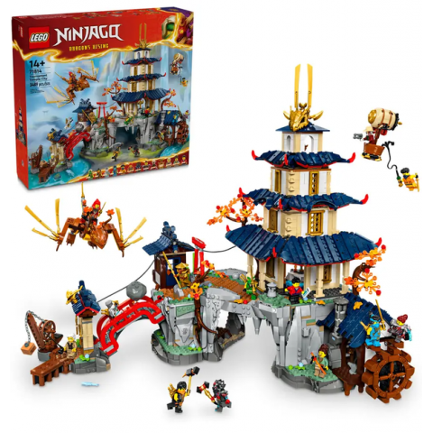 Блоковий конструктор LEGO Ninjago Dragons Rising Tournament Temple City Set (71814) Купити в Україні