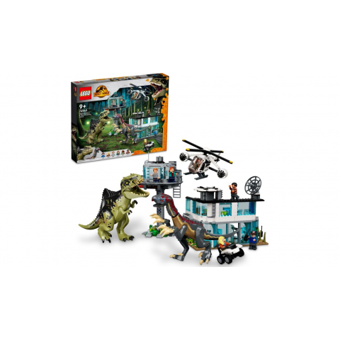 Конструктор LEGO Jurassic World Giganotosaurus Therizinosaurus Attack (76949) Купити в Україні