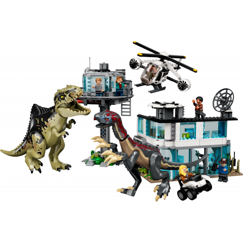 Конструктор LEGO Jurassic World Giganotosaurus Therizinosaurus Attack (76949) Купити в Україні