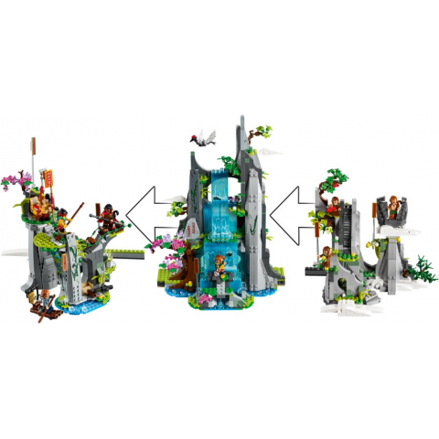 Конструктор LEGO Monkie Kid The Legendary Flower Fruit Mountain (80024) Купити в Україні