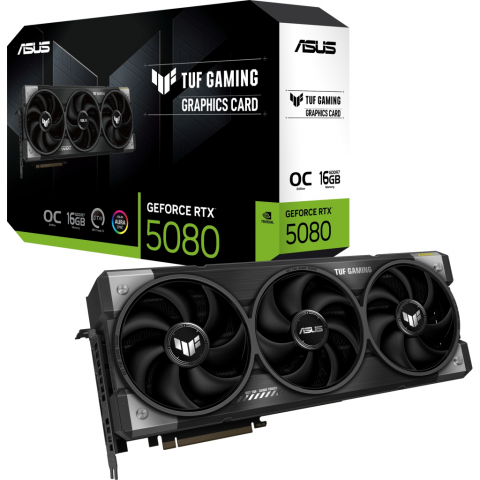 Відеокарта ASUS TUF-RTX5080-O16G-GAMING (90YV0M30-M0NA00) Купити в Україні