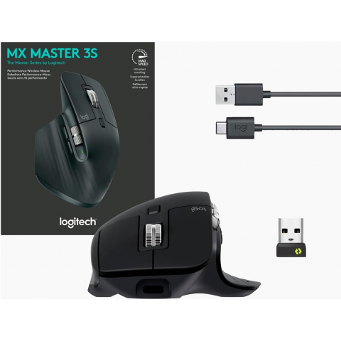 Миша Logitech MX Master 3S Black (910-006556/910-007598) Купити в Україні