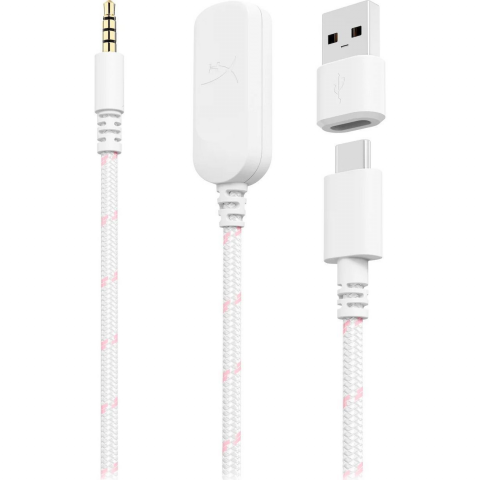 Навушники з мікрофоном HyperX Cloud III White/Pink (9W1Q4AA) Купити в Україні
