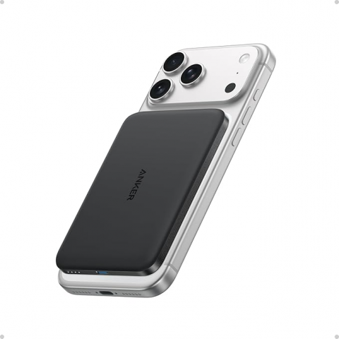 Універсальна батарея Anker Nano Qi2 5000mAh Black (A1665011) Купити в Україні