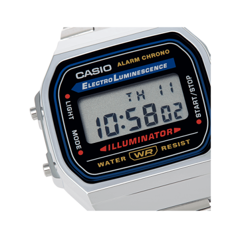 Чоловічий годинник Casio Standard Digital A168WA-1YES Купити в Україні