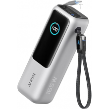 Універсальна батарея Anker ZOLO Power Bank 25000mAh 165W Silver (A1695H41)