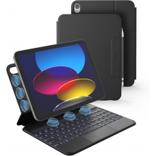 Чохол-клавіатура Dexnor для iPad (A16) 11th/10th DK010 Black (AZERTY)