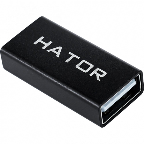 Перехідник універсальний USB-A 3.0 female to Type-C female (ACC-215) чорний Купити в Україні