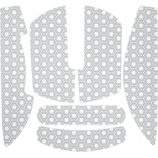 Гріпси для миші Quasar 3S white-light grey (ACC094) Anti-slip mouse grip tape