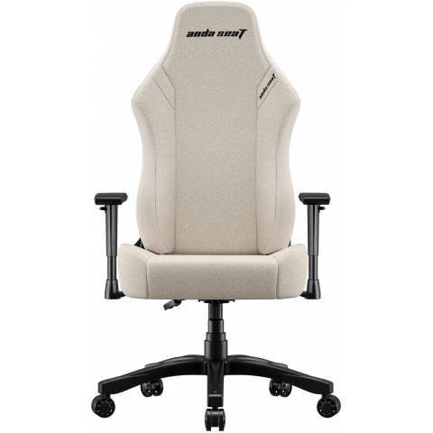 Крісло геймерське ігрове Anda Seat Luna Size L до 100 кг Ivory Fabric (AD18-44-I-F) Купити в Україні