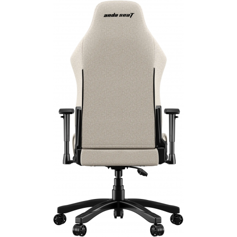 Крісло геймерське ігрове Anda Seat Luna Size L до 100 кг Ivory Fabric (AD18-44-I-F) Купити в Україні
