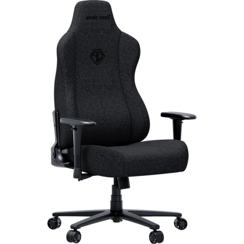 Крісло ігрове Anda Seat Novis XL Fabric Dark Gray Size XL (AD23-XL-01-GB-F) Купити в Україні