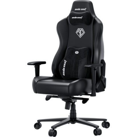 Крісло ігрове Anda Seat Novis Plus Black PVC Size XL (AD23YC-XL-01-B-PV-B04) Купити в Україні