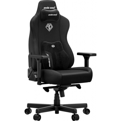 Крісло ігрове Anda Seat Kaiser 3E XL Black Fabric (AD23YC-XL-09-B-CF-B01) Купити в Україні