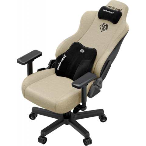 Крісло ігрове Anda Seat Kaiser 3E XL Beige Fabric (AD23YC-XL-09-I-CF-I01) Купити в Україні