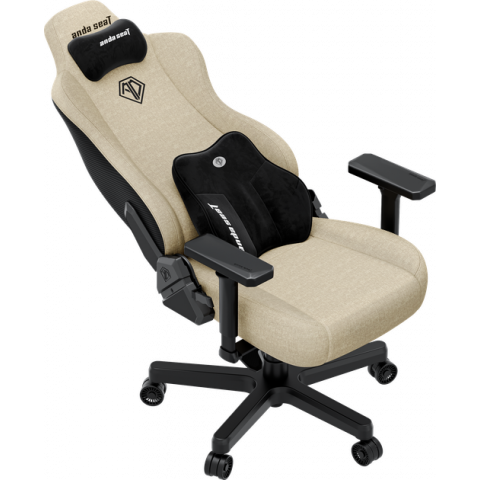Крісло ігрове Anda Seat Kaiser 3E XL Beige Fabric (AD23YC-XL-09-I-CF-I01) Купити в Україні