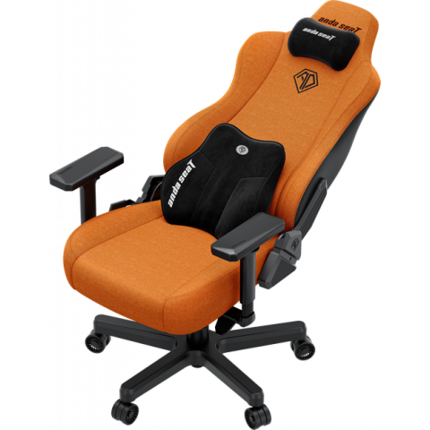 Крісло ігрове Anda Seat Kaiser 3E XL Orange Fabric (AD23YC-XL-09-O-CF-O01) Купити в Україні
