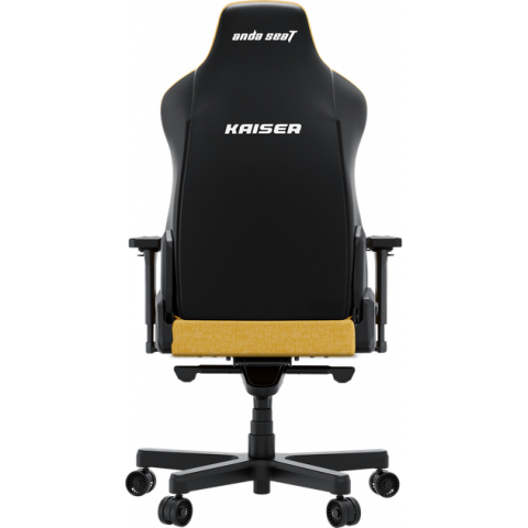 Крісло ігрове Anda Seat Kaiser 3E XL Bright Yellow Fabric (AD23YC-XL-09-Y-CF-Y01) Купити в Україні