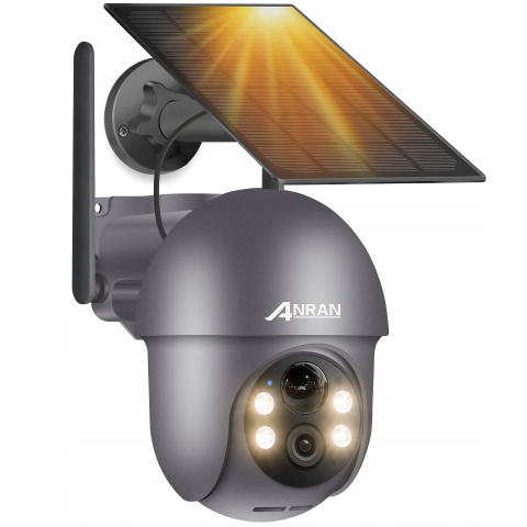 Камера відеоспостереження ANRAN 5MP Q4 Max Black Купити в Україні