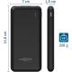 Універсальна батарея ANSMANN 1700-0132 10000mAh Black Купити в Україні