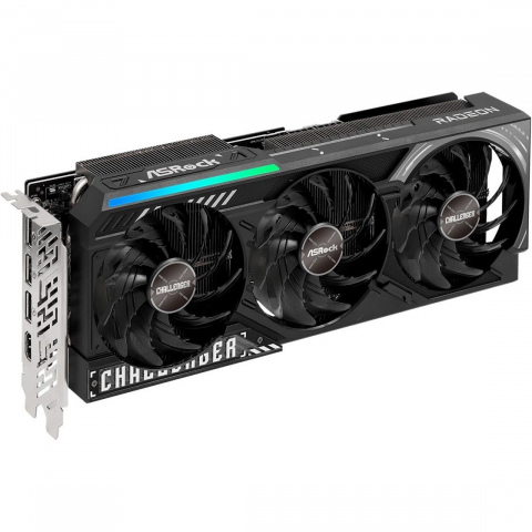 Відеокарта ASRock Radeon RX 9070 XT Challenger 16G (90-GA61ZZ-00UANF) Купити в Україні