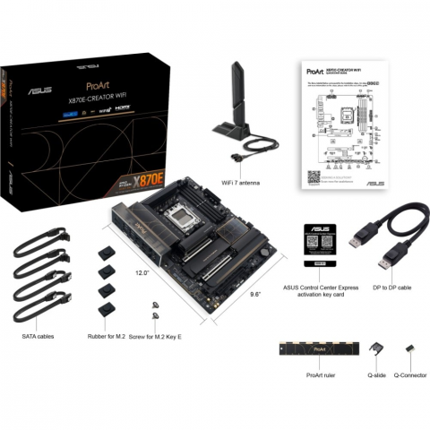 Материнська плата ASUS ProArt X870E-CREATOR WIFI Купити в Україні