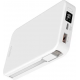 Зовнішній акумулятор Accezz Powerbank 10000mAh integrated USB-C / Lightning cables White Купити в Україні