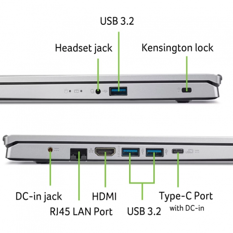 Ноутбук Acer Aspire Go 15 AG15-51P-510U (NX.J50AA.003) Купити в Україні