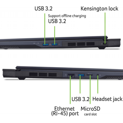 Ноутбук Acer Predator Helios Neo 16 AI PHN16-73-934N (NH.U0UAA.003) Купити в Україні