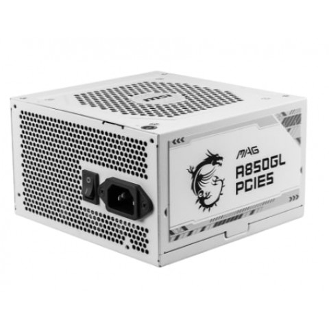 Блок живлення MSI MAG A850GL PCIE5 850W Білий Купити в Україні