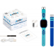 Дитячі смарт-годинник AmiGo GO005 4G WIFI Thermometer Blue Купити в Україні