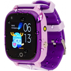 Дитячі смарт-годинник AmiGo GO005 4G WIFI Thermometer Purple