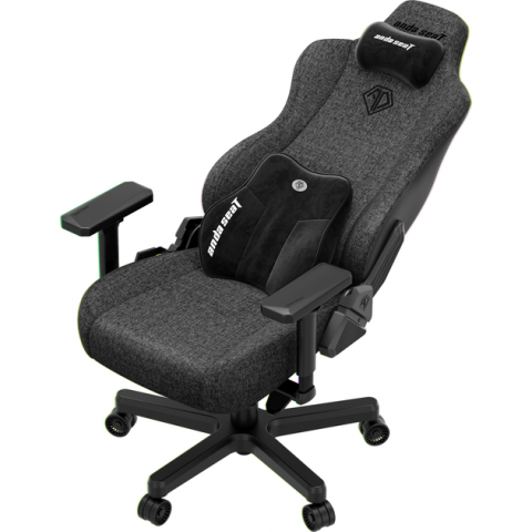 Крісло ігрове Anda Seat Kaiser 3E Dark Grey Fabric Size XL (AD23YC-XL-09-GB-CF-G01) Купити в Україні