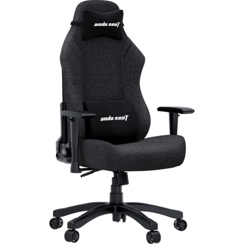 Крісло ігрове Anda Seat Luna Dark Grey fabric Size L (AD18-44-GB-F) Купити в Україні