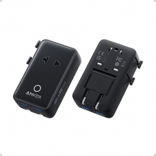 Адаптер Anker Nano Travel Adapter (5-in-1, 20W) (A9215)