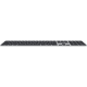 Клавіатура Apple Magic Keyboard with Touch ID and Numeric Keypad for Mac with Apple silicon USB-C Black Keys (MXK83) (EU) Купити в Україні
