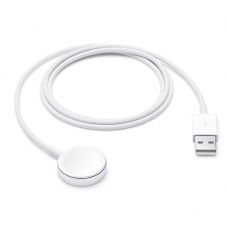 Бездротовий зарядний пристрій Apple Watch Magnetic Fast Charger to USB-C 1m White (MT0H3) (EU)