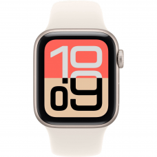 Смарт-годинник Apple Watch SE 3 GPS + Cellular 40mm Starlight Alu. Case w. Starlight S. Band - S/M (MEP64)