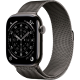 Смарт-годинник Apple Watch Series 11 GPS + Cellular 46mm Slate Tit. Case w. Slate Milanese Loop - M/L (MFD44) Купити в Україні