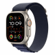 Смарт-годинник Apple Watch Ultra 2 GPS + Cellular 49mm Natural Titan. Case w. Navy Alpine Loop - Small (MYT33+MXMX3) Купити в Україні