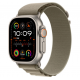 Смарт-годинник Apple Watch Ultra 2 GPS + Cellular 49mm Titanium Case with Olive Alpine Loop - Small (MREX3/MRFH3) Купити в Україні