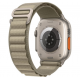 Смарт-годинник Apple Watch Ultra 2 GPS + Cellular 49mm Titanium Case with Olive Alpine Loop - Small (MREX3/MRFH3) Купити в Україні