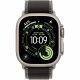 Смарт-годинник Apple Watch Ultra 3 GPS + Cellular 49mm Black Tit. Case w. Black/Charcoal Trail Loop - M/L (MF1H4) Купити в Україні