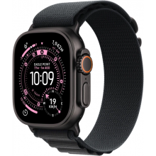 Смарт-годинник Apple Watch Ultra 3 GPS + Cellular 49mm Black Tit. Case w. Black Alpine Loop - Large (MF0X4)
