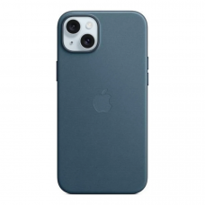 Чохол для смартфона Apple iPhone 15 Plus FineWoven Case with MagSafe - Pacific Blue (MT4D3) (OEM)