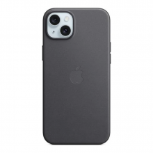 Чохол для смартфона Apple iPhone 15 Plus FineWoven Case with MagSafe - Black (MT423) (OEM)